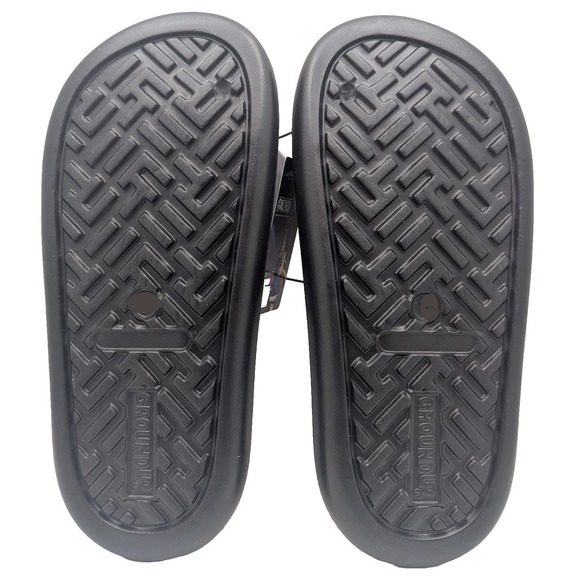 One Piece‎ Anime Skull Slides Sandals Mens Size 9 Black Anime Slip On